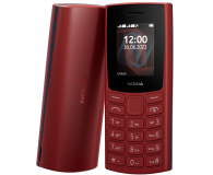 NOKIA 105 Czerwony Dual Sim - 1148940 - zdjęcie 1